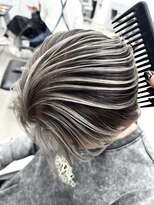 エゴル オム 名古屋栄(ENGOL homme)&nbsp;シルバーバレイヤージュ/ブリーチ