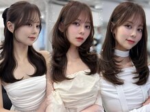 ハピネス 梅田茶屋町店(HAPPINESS)の雰囲気（韓国ヘア/顔周りカット/顔まわりカット/レイヤーカットが人気）