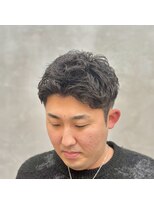 サームマン 人形町(SARM MAN) メンズショートにピッタリなアップスタイル ビジカジ対応○