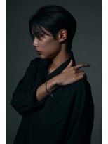 ジーナ オム 札幌(Zina Homme) ブルーブラック*ルーズマッシュ*フェザー*Zina Homme札幌