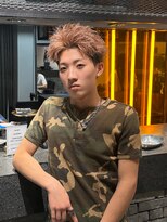 ブラック(BLACK)&nbsp;スパイキーショート／ハイトーン