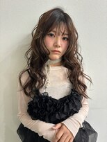 リトルガーデン(Little Garden) 【yuka】ハニーベージュ×パーマ風スタイリング