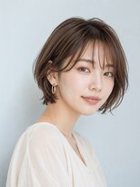 ユニット 蕨西口店(UNIT)&nbsp;レイヤーボブ髪型20代30代40代50代前髪あり前髪なし面長丸顔蕨駅