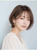 レイヤーボブ髪型20代30代40代50代前髪あり前髪なし面長丸顔蕨駅