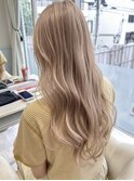 グレージュミルクティーカラー★関内美容室