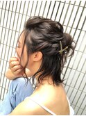 【AnFyeforprco】ハーフアップお団子カジュアルアレンジ♪