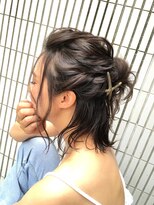 【AnFyeforprco】ハーフアップお団子カジュアルアレンジ♪