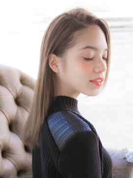 リリアン 表参道(relian) セミロングもハイトーンがかわいい♪