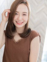 ローマ ギンザ(ROMA Ginza)&nbsp;【ROMA】透明感くすみカラーラベンダーベージュストレートロブ