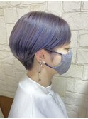 【パープル×ショートヘア】Gree千葉店マサキ