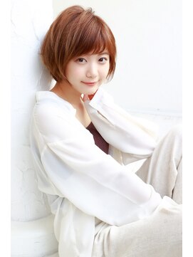 ラフィスヘアー ファン 池袋店(La fith hair fun) 【La fith】 丸みショートボブスタイル