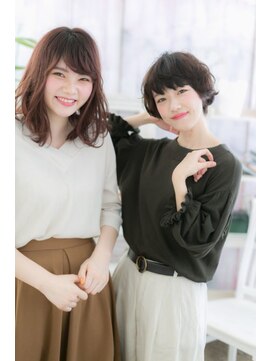 ミック ヘアアンドメイク アップ 駒込店(miq Hair&Make up) 等身大の…大人かわいい”くせ毛風スタイル”