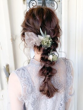 ノーブル 白金台店(Noble by PROGRESS) ヘアセット/セット/結婚式/お呼ばれスタイル/ヘアアレンジ