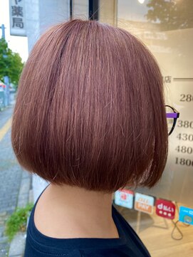 カラーラボ 田端店(Color Lab.) 大人なオレンジブラウン！