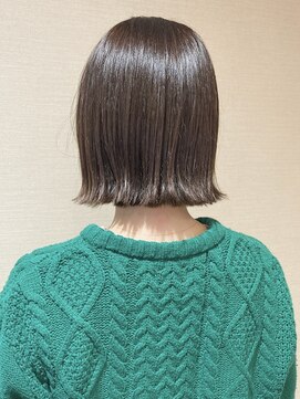 ソルト(Salt) 切りっぱなしボブ×インナーカラー