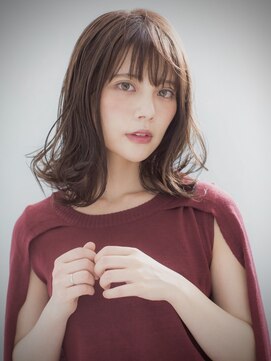 オリンテ バイ レシッド 表参道(orente by rcid) ヘルシーくびレイヤー外ハネワンカール髪質改善ショコラベージュ