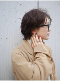 【Cuem菅原】ショートニュアンス春パーマユニセックス