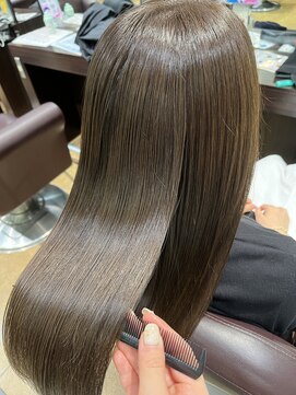 ゼスト フィーノ(ZEST fino) 【zest立川平林鼓】髪質改善×オリーブベージュ