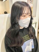 トロニー(TLONY) グレーカラー エクステごとカラー stylist/miaki