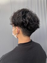 アンチ ブーン(ANTI boon)&nbsp;マッシュ×スパイラルパーマ