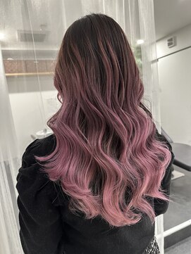 カラ ヘアーサロン(Kala Hair Salon) ピンクバレイヤージュ