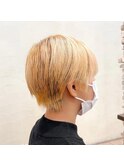 ハイトーンベリーショート