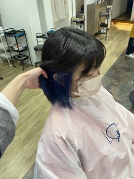 ロア 福岡天神本店(LORE) ネイビーブルー