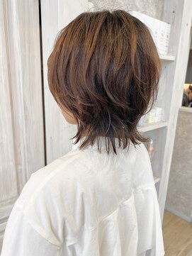 キャアリー(Caary) 福山市美容室Caary トレンドくびれお洒落ネオウルフ♪