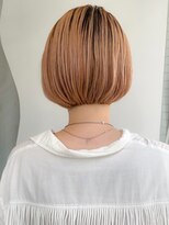 モリオ フロム ロンドン 大宮2号店(morio from London)&nbsp;【なかじま ひびき】ハイトーン×30代ショート×ミニボブ