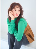 リトル 下長(little)&nbsp;ベビーバングウルフパーマ