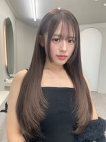 リッカ(LICCA)&nbsp;【LICCA 伊崎優李】韓国ヘア/レイヤーカット/前髪/姫カット