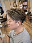 【山本智文】メンズ脱白髪ハイライト