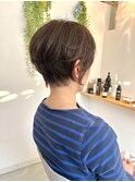 骨格に合わせたショートボブ♪