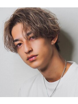 オーシャントーキョー 渋谷神南(OCEAN TOKYO) 波巻きパーマメンズツイストスパイラルパーマツーブロック