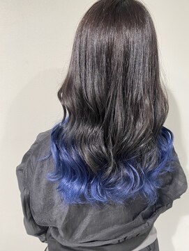 リースリー(Re.3 connecting beauty) デザインカラー☆ブルージュ×サファイアブルー