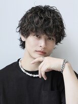 アンディ 御堂筋なんば店(ANDY)&nbsp;マッシュウルフツイストスパイラルパーマメッシュ難波