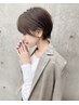 ショートボブカット+カラー+オージュアTR