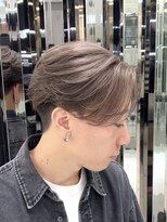 メンズヘアセンス 渋谷(MEN'S HAIR SENSE) センターパート/ニュアンスパーマ/ブリーチ/メンズカラー