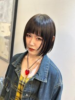 ジエクト カナウ(The Ect canow)&nbsp;カット 似合わせ  顔周り 顔周りレイヤー レイヤーカット ボブ