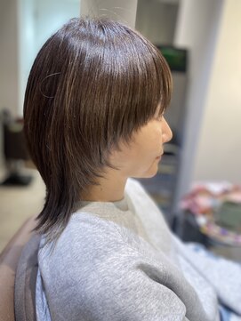 ギュルン(gronn) gronn 大人のグレージュマッシュ