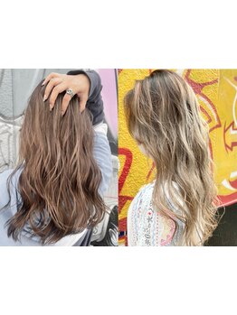 【カット＋カラー＋TR\6900】トレンド発信サロンで叶う！理想カラー♪ブリーチ/インナーカラー/渋谷