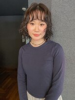 ムク(MUKU)&nbsp;韓国カジュアルなボブレイヤーパーマ