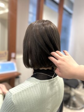 シエル 難波店(CIEL) 【フォギーベージュ×ボブ】#Kotona