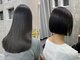 イッキ(IKKI)の写真/真っすぐになり過ぎない柔らかな仕上がりで、おもわず触れてみたくなるツヤ髪に。