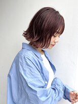 トルネード(TORNADO) 大人ミニボブ前髪あり切りっぱなしボブ外ハネ丸顔K20250622