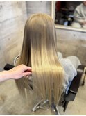 ハイトーンロングヘア