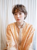 パーマでイメチェン！ラフなマッシュショート・・HINATA