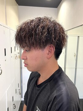 スタイル 茅ケ崎(STYLE) 【平山明樹】マッシュに合う縦落ちスパイラルパーマ