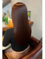 スローネ(THRONE)&nbsp;艶カラー／髪質改善／新宿／20代30代40代