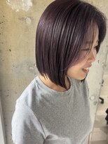 ロエム(Loem)&nbsp;【MIYA】カシスカラー× ボブ